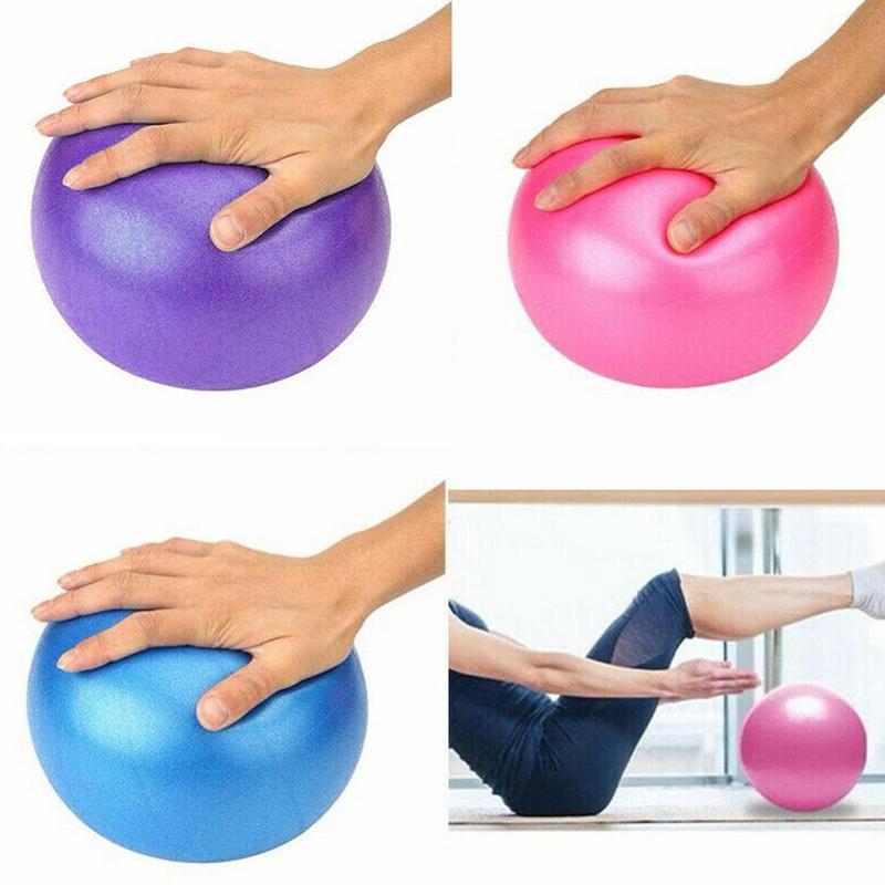 25cm Fitness Yoga Ball Explosion-proof Fitness Pilates Ball Balance Training Exercise Indoor Ball Frosted Yoga H8d4