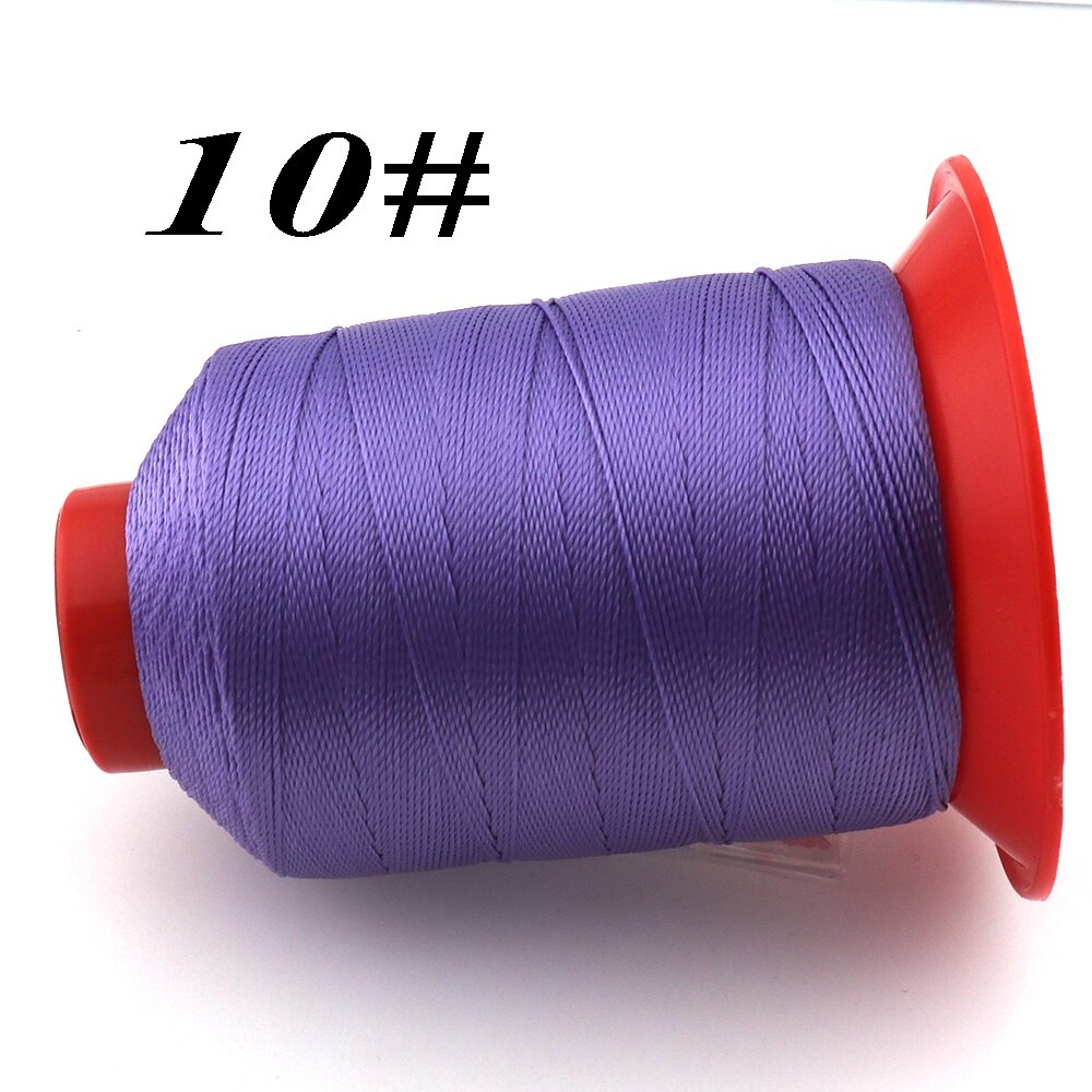 Purple Four Size High Tenacity Nylon Sewing Thread For Hand Sewn&amp;Machines Patchwork Leather Hand Stitch Jewelry Accessories: 450yards