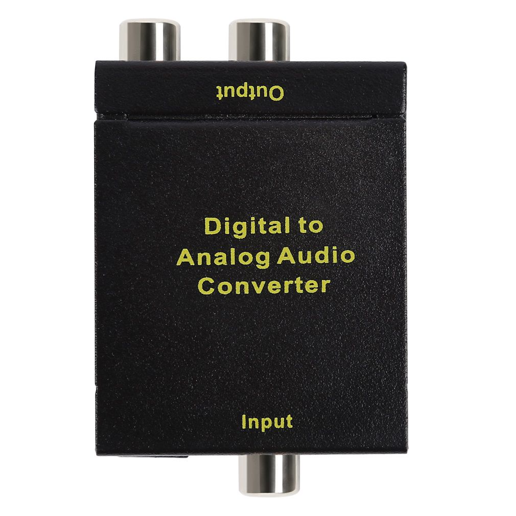 Tsing Digital SPDIF to Analog Stereo Audio L/R R/L Converter Adapter Exquisitely Durable Gorgeous
