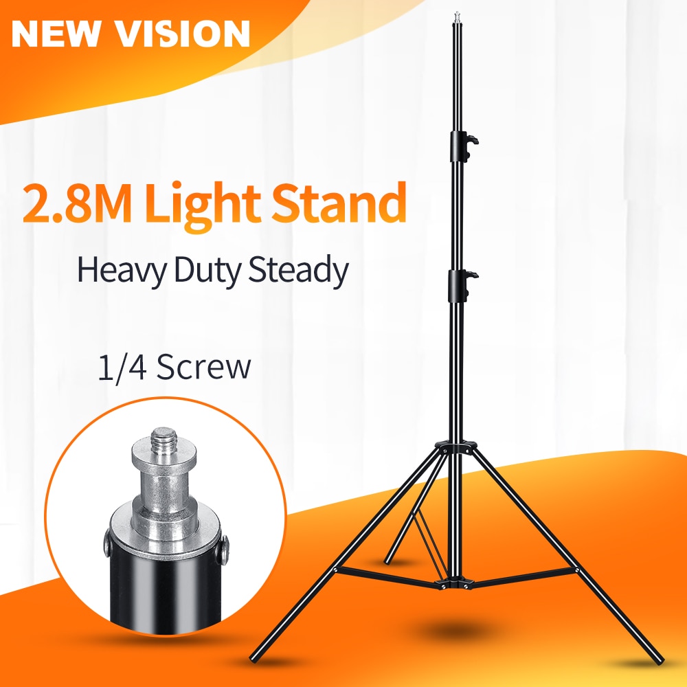 Godox 2.8 m 110in 1/4 Schroef Heavy Duty Light Stand Statief voor Foto Studio Softbox Video Flash Paraplu Reflector verlichting