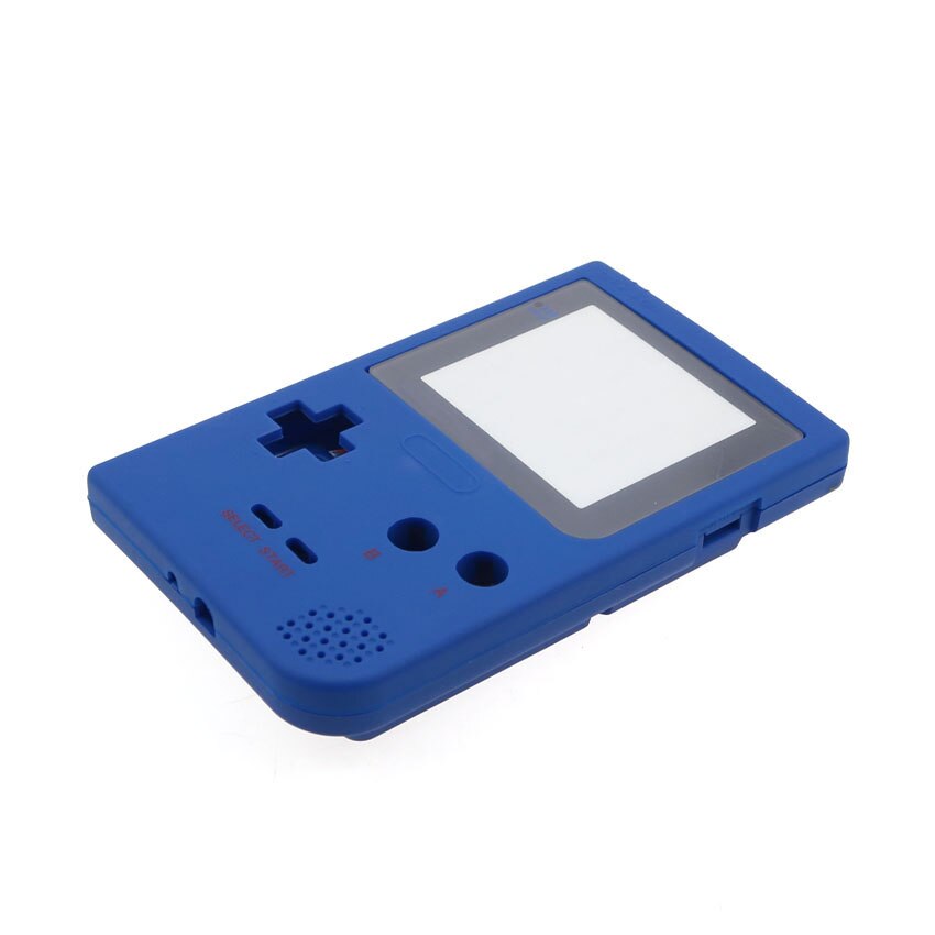 YuXi Clear Housing Shell Cover Replacement For Nintendo Gameboy Pocket Game Console For GBP Housing Case with screwdriver tools