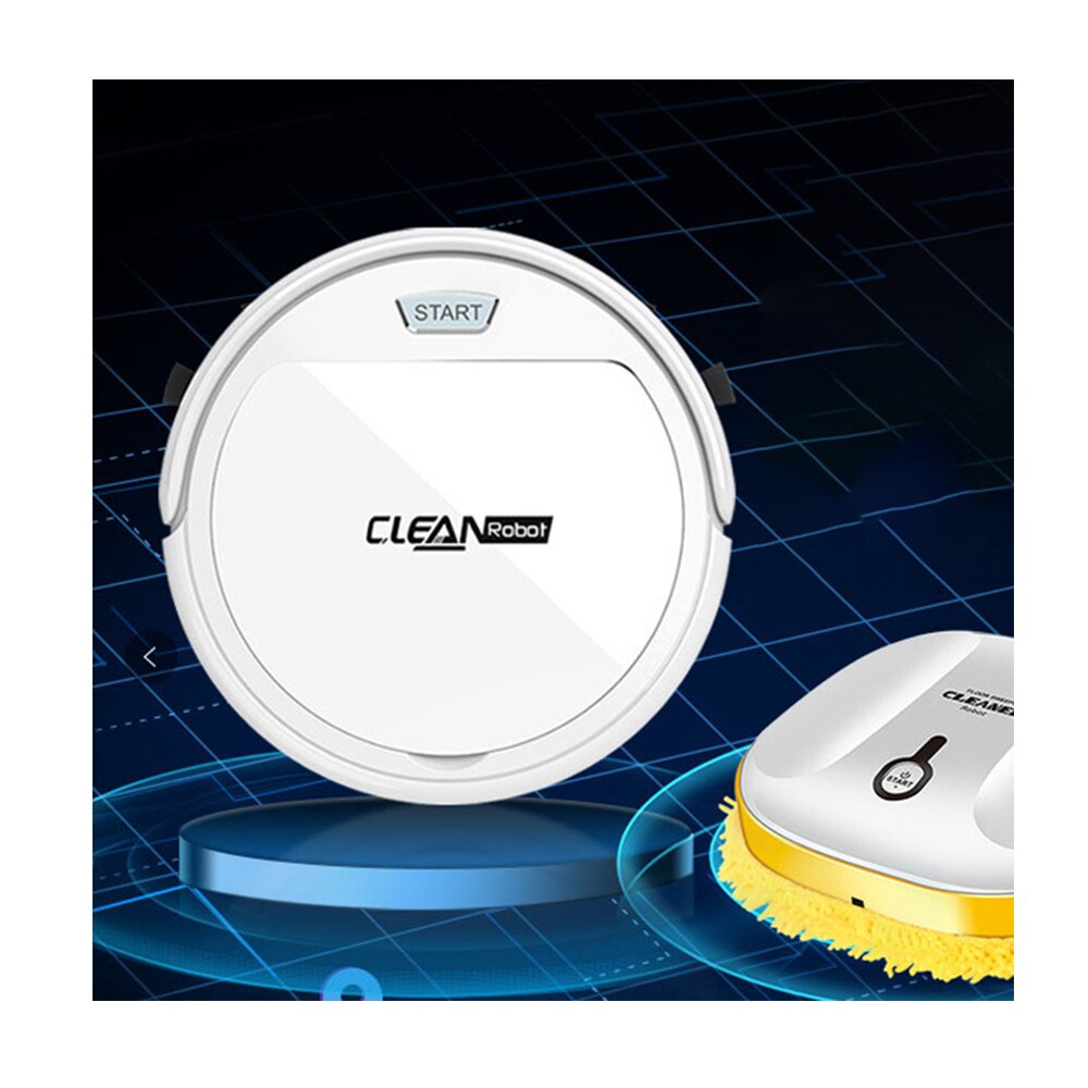 Large Capacity Dust Box Fast Charging Three-one Integrated Vacuum Cleaner Sweeping Robot With Children's Lock