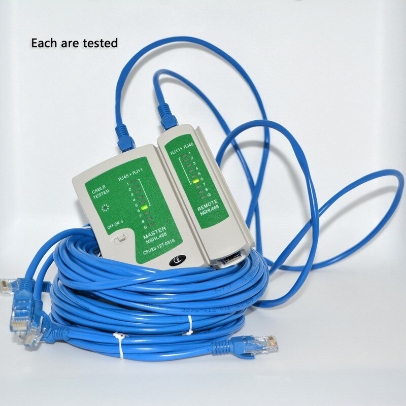 Blauw Ethernet Internet Lan CAT5e Netwerk Kabel Voor Computer Modem Router