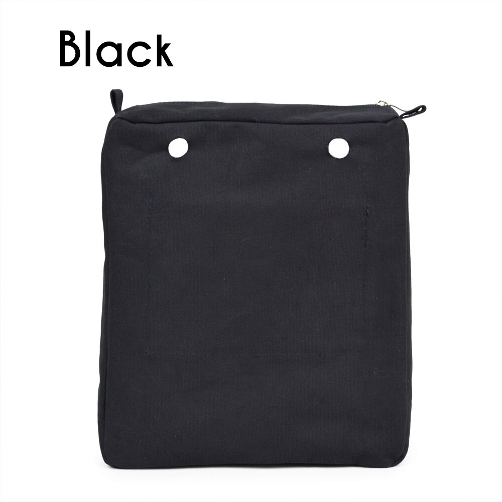 Canvas Insert Tela Insert Lining for O CHIC Lining Canvas Waterproof Inner Pocket for Obag OCHIC: Black