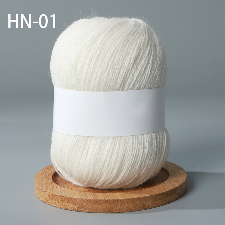 300 grammi di filato di cachemire lavorato a maglia a mano di lana pettinata di alta qualità sciarpa di lana maglione fili di Lanas mongoli