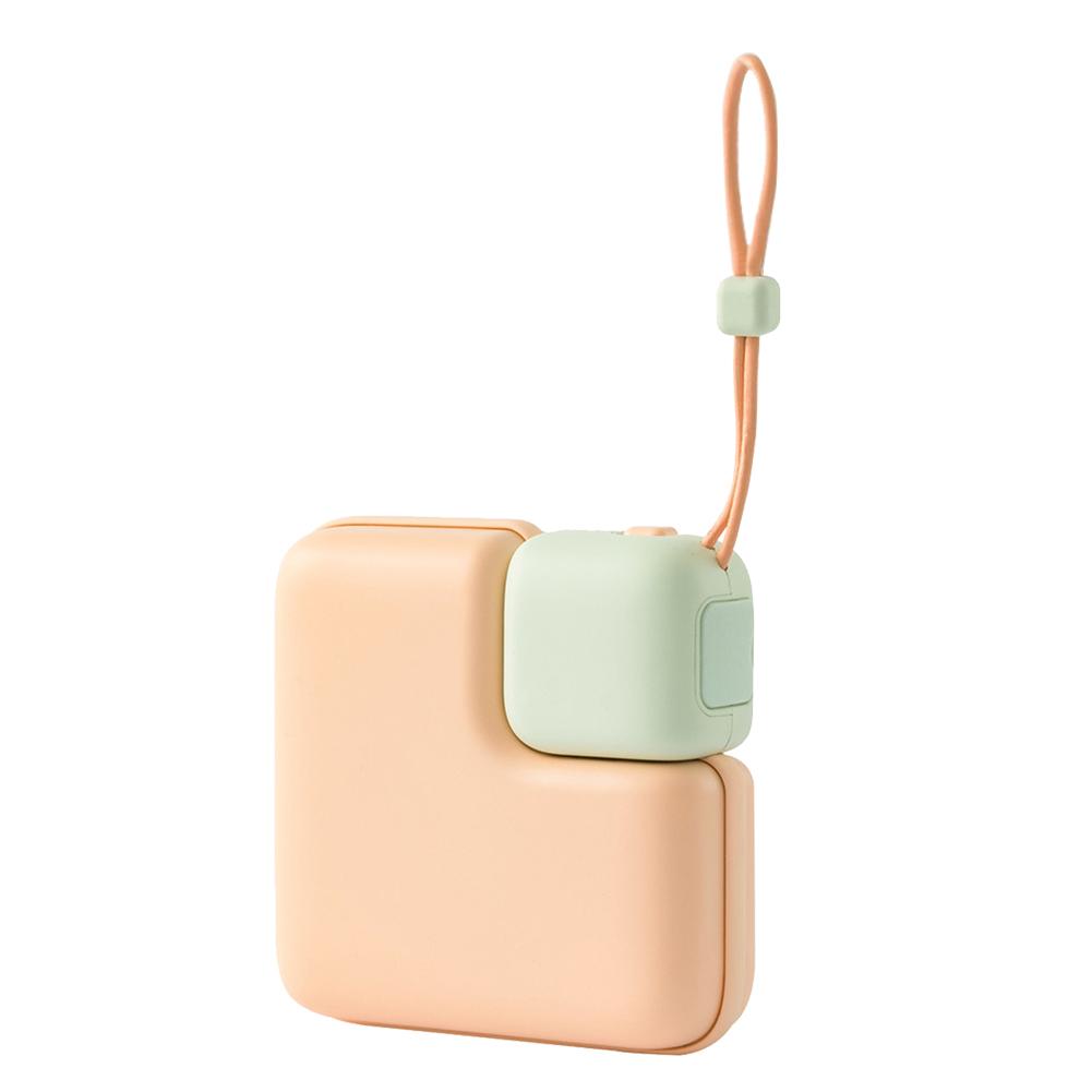 Handwarmer usb oplaadbare 5200 mah draagbare powerbank: Roze