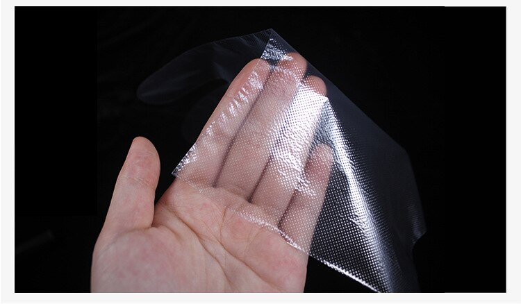 Guantes desechables de plástico transparente para cocina, manoplas sanitarias de un solo uso para el hogar y el baño, 100-500 Uds.