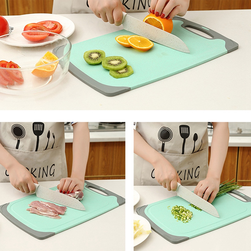 Cutting Boards Set, Chopping Board Kitchen Coloured Cutting Boards With Non-Slip Feet,Dishwasher Safe