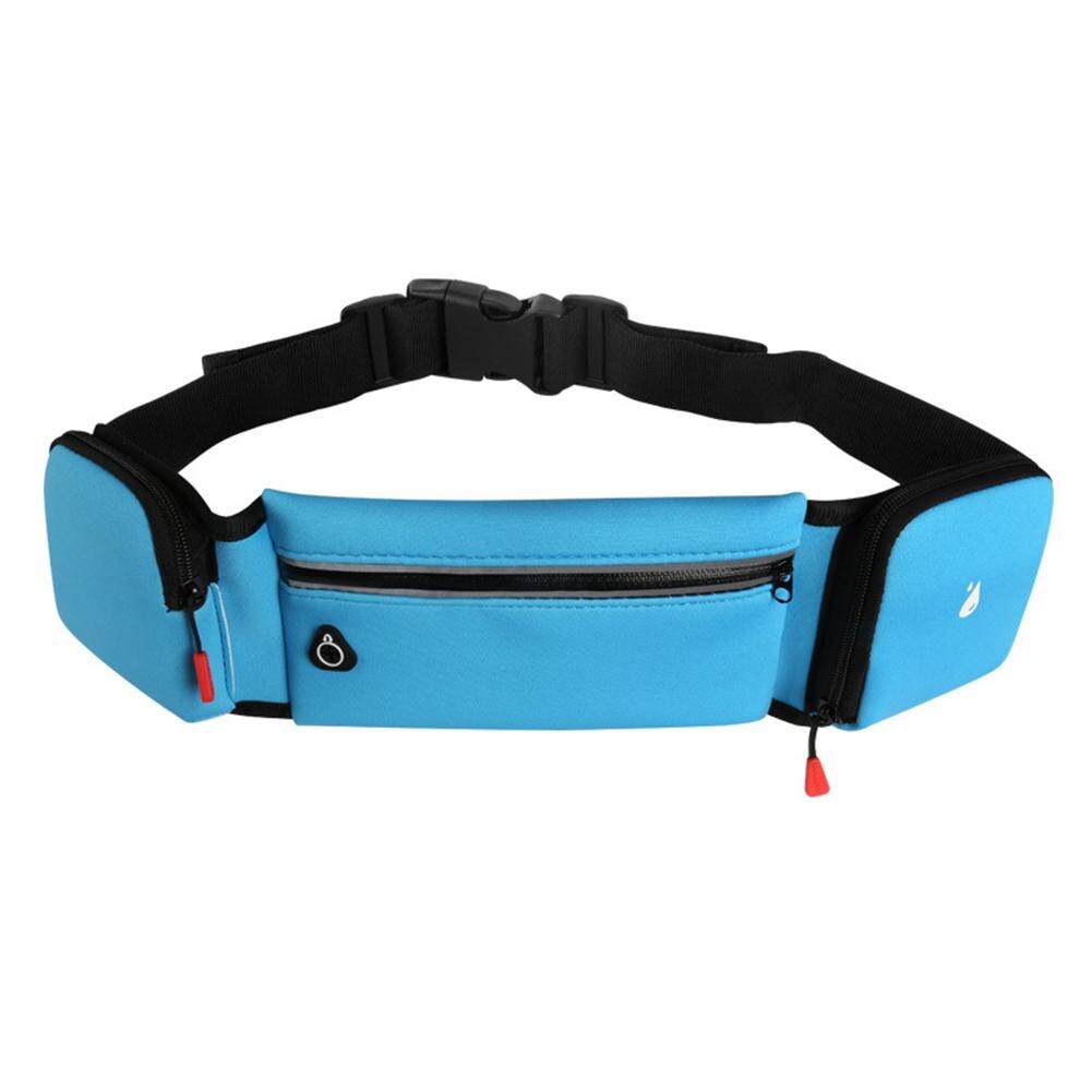 Waterdichte Heuptas Neoprenerunning Telefoon Opslag Tassen Voor Outdoor Sport Zakken Bolsa De Fitness Portátil Para Hombre:  blue