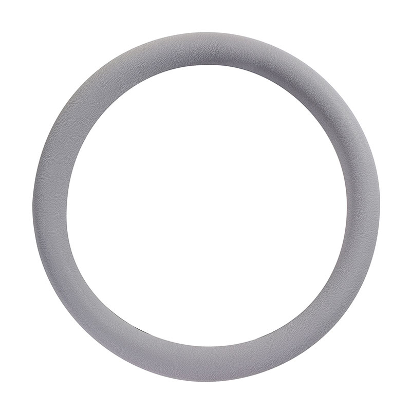 Universelt bilrattdeksel mykt silikon biltilbehør sklisikre ratttrekk auto styling beskyttende dekorasjon: Oransje