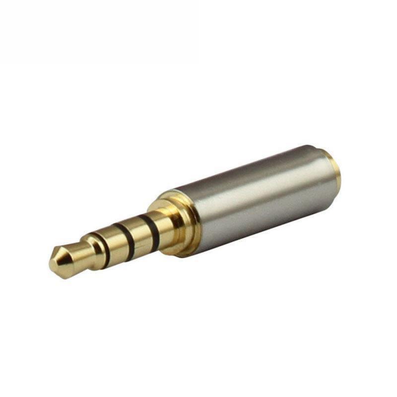 Jack 3.5 mm to 2.5 mm ljudadapter 2.5mm hane  to 3.5mm honkontakt för aux-högtalarkabel hörlursuttag 3.5