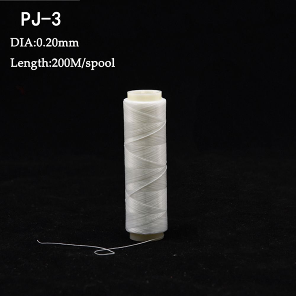 Fiskesnøre super power fiskesnøre wire pe nylon line stærk fisketråd krystal tråd monofilament lystfiskeri: Pj -3