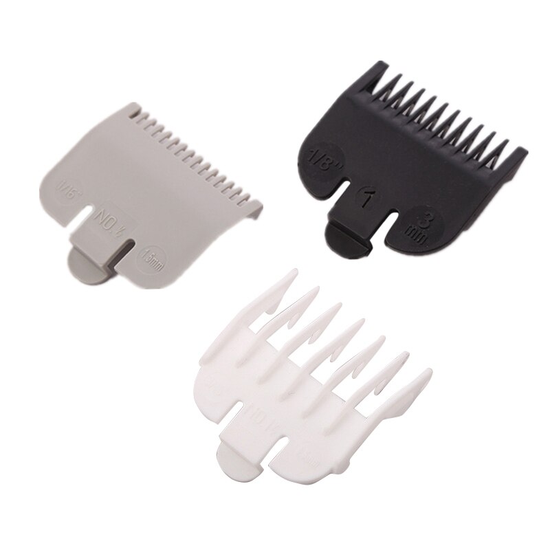 3 Pieces of Universal Hair Clipper Limit Comb Limit Comb Haircut Tools Electric Clipper Caliper 1.5mm / 3mm / 4.5mm: Default Title