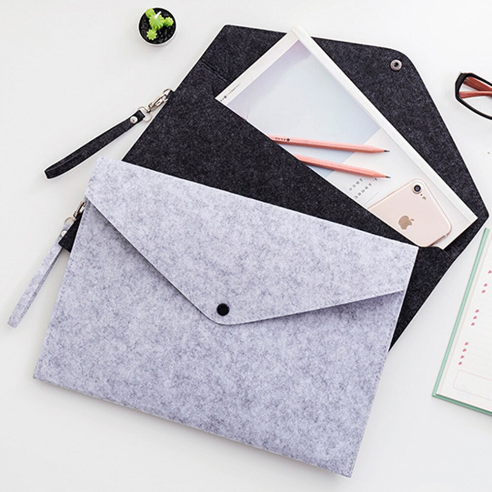 File folders-Felt Folder Expanding File Folder Paper Portfolio Case Letter Envelope A4 Folders