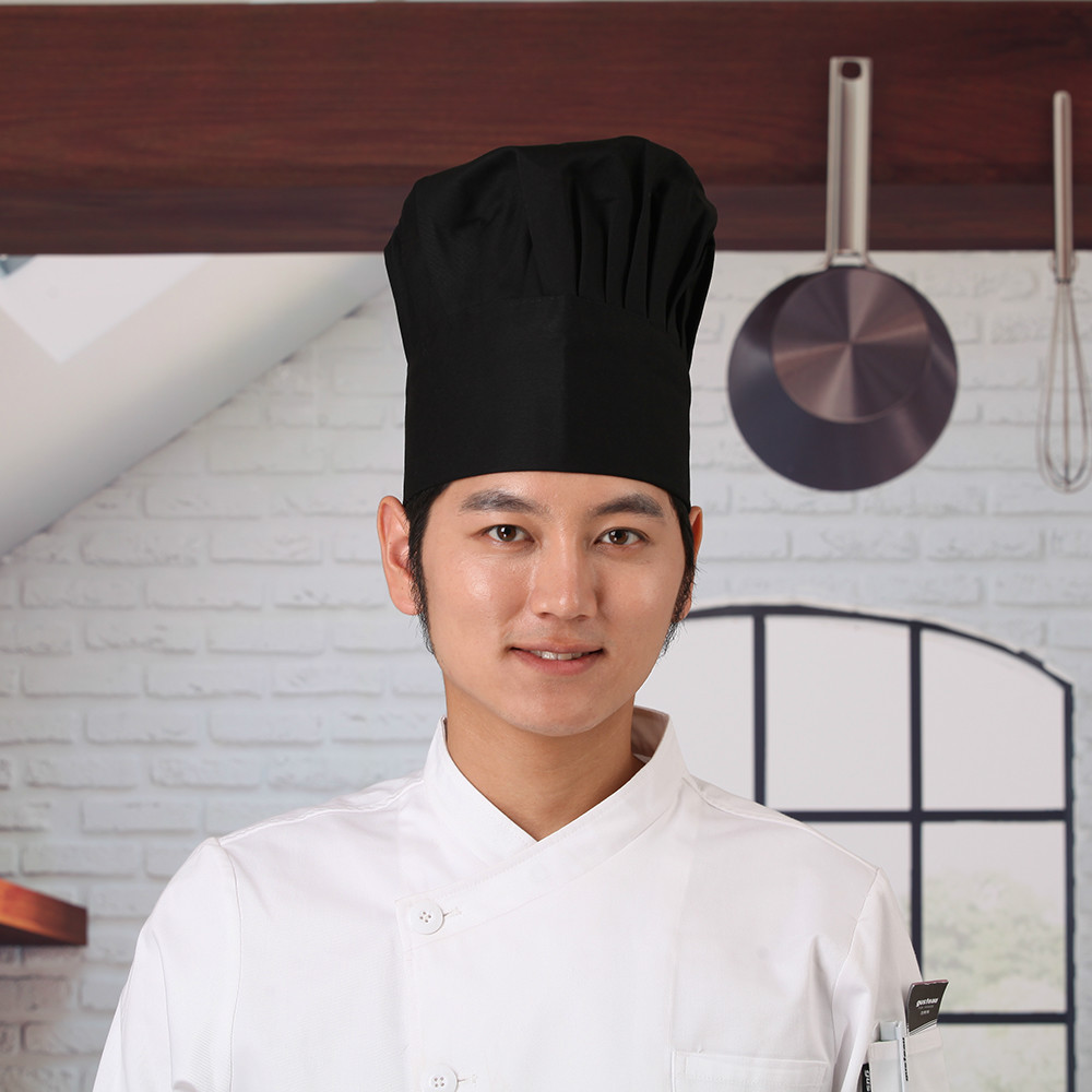 Chapeau de chef serveur béret restaurant hôtel caffe vêtements de travail cuisine cuisinier pâtisserie casquette de chef chapeau de pirate casquette champignon pour hommes femmes: 15