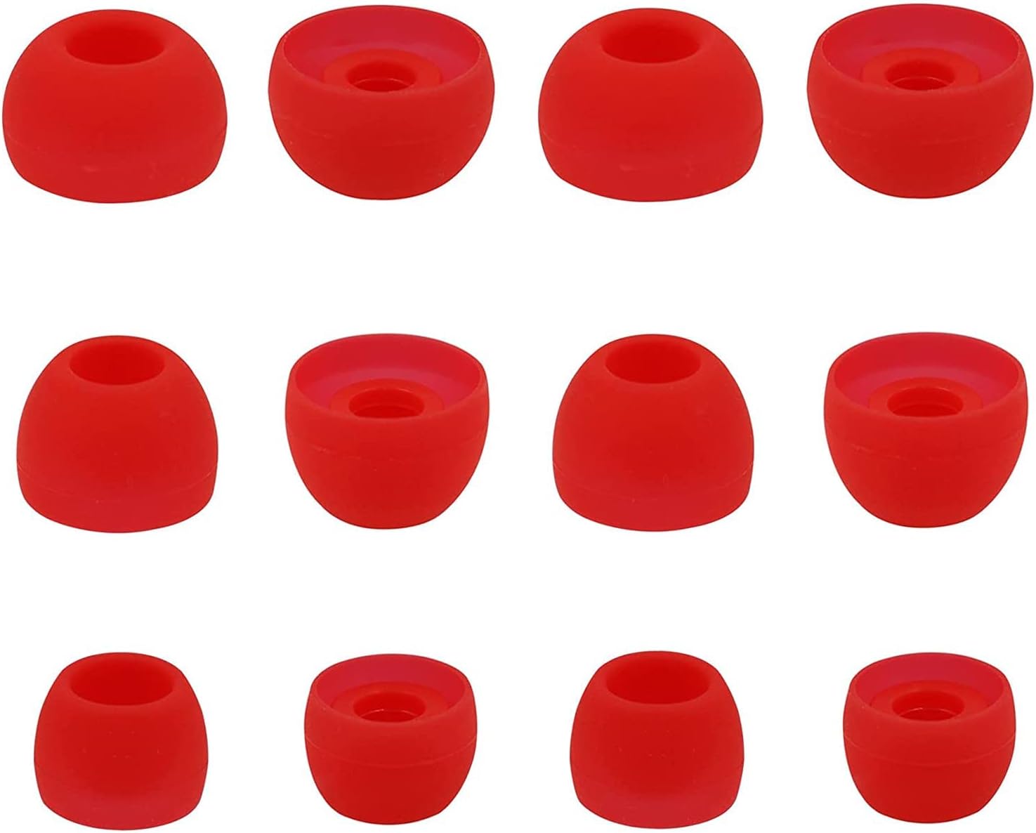 Silikon Ohr stöpsel für schlägt passen Profi Ersatz spitzen für schlägt passen Profi/schlägt Studio Knospen Ohrhörer 6 Paar lms: khaki