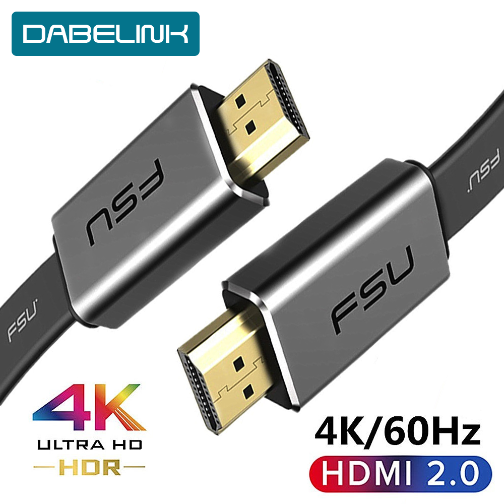 HDMI-compatible 2.0 4K 60Hz HDMI to HDMI Cable Splitter Switch Box 1080P Video Audio Cabo Cable for PS3 4 HDTV Projector