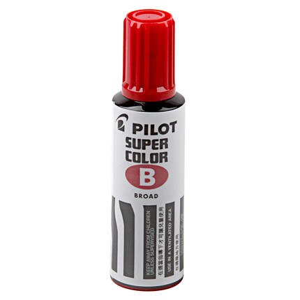 1 Uds PILOT SC-BM rotulador grande de aceite Industrial/pluma de caja/tinte impermeable sin decoloración: Rojo