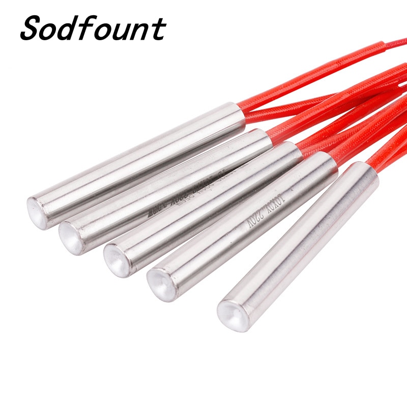 AC 220 V 250 W 10mm x 90mm Cilindrico Strumento di Riscaldamento Riscaldatore a Cartuccia di Energia elettrica