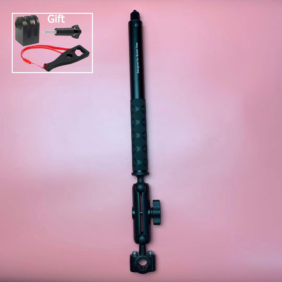 Motorfiets Camera Houder Stuur Beugel Voor Gopro Dji &amp; Insta360 Een R X2 Onzichtbare Selfie Stick Bike Klem