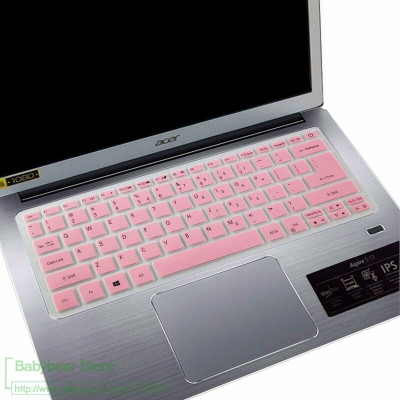 Do projektora Acer Swift SF113 S5-371 SF514 SF5 SWIFT 5 swift 3 Aspire S13 14 SF314 Spin 5 laptopa 13.3 ''osłona klawiatury pokrowiec ochronny ze skóry: pink