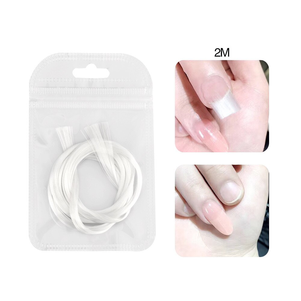 100/150/200 cm Glasvezel Nagels Glasvezel Nail Salon Uitbreiding Glasvezel Zijde Apparatuur Tool Set Nail vorm Acryl
