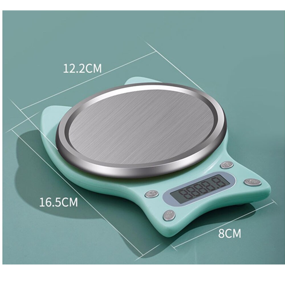 Mini balances électroniques de cuisine portables, Balance de poids pour bijoux 3000g/0.1g