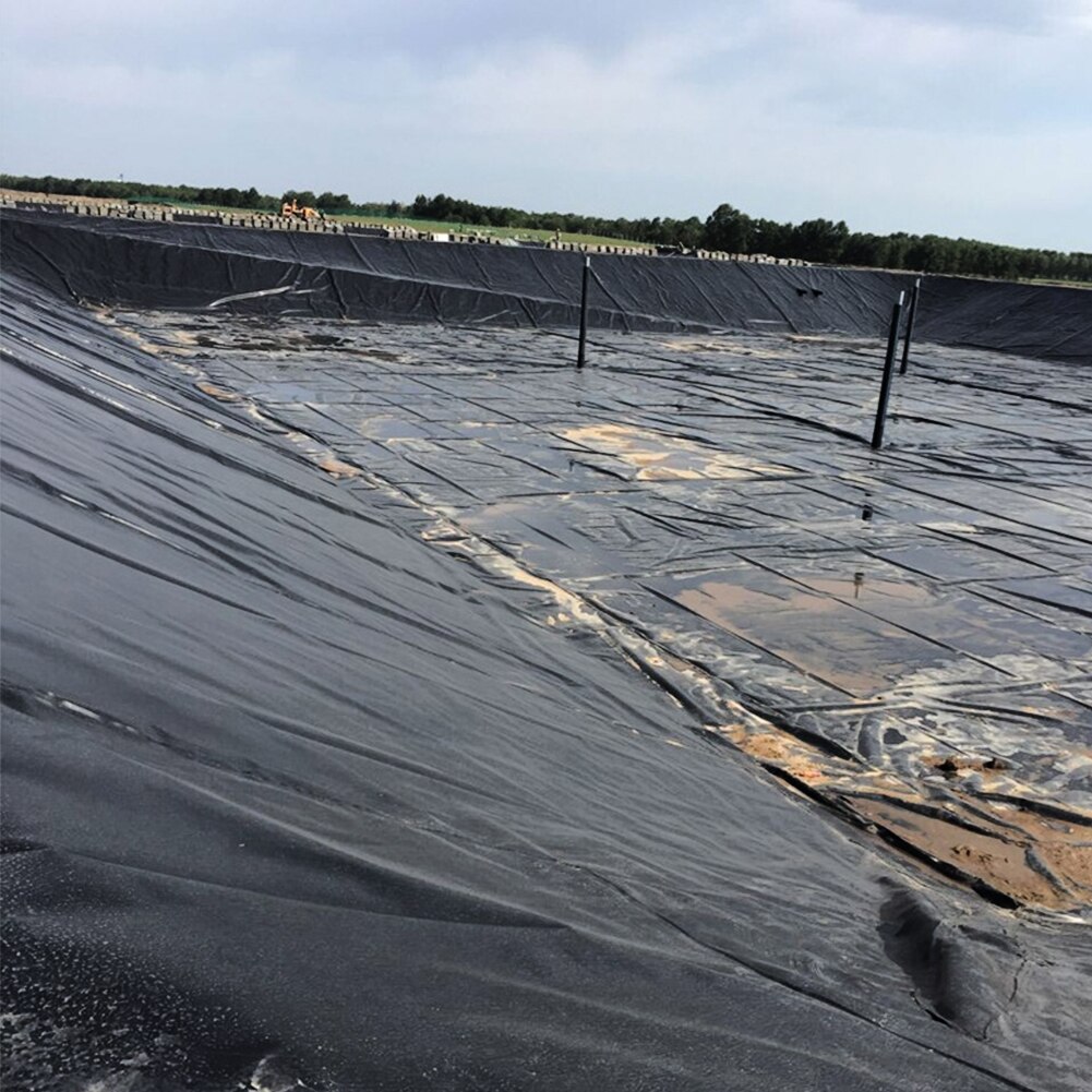 BESPORTBLE HDPE Pond Liner - 300x200 Cm, 0.2 Mm Thick, Waterproof Geotextile For Ponds, Waterfalls & DIY Water Features