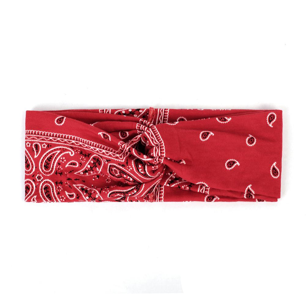 1pc- bands unisex hiphop rode bandana hoofddeksel haar nek sjaal bandana heren vierkante sjaals print zakdoek: B1