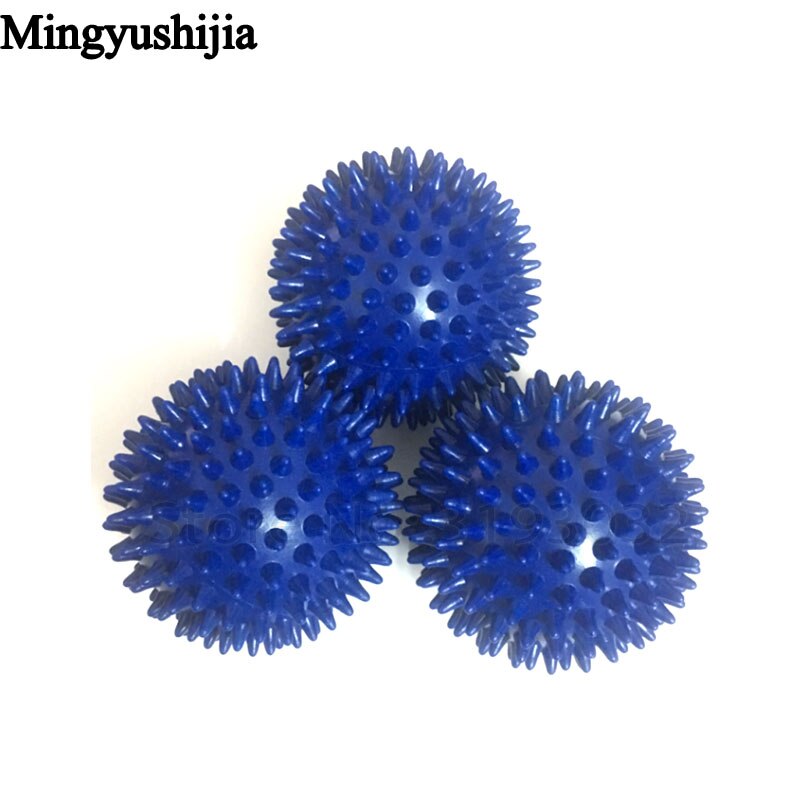 Fitness massagem bola reflexologia pé mão músculo toe pressão circulação sanguínea shiatsu yoga edc equipamentos de fitness ao ar livre