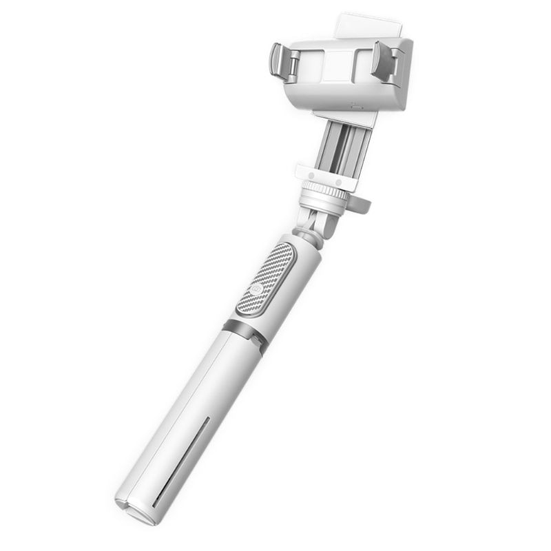 Portable Single Axis Handheld PTZ Stabilizer with USB Data Cable for iPhone Hua-wei Xiaomi Cellphones Sports Camera