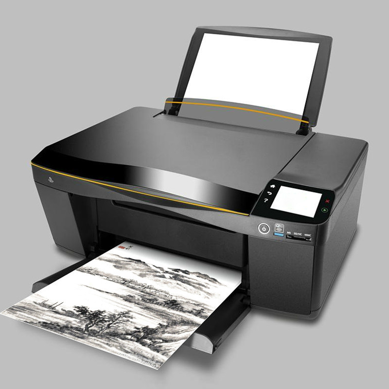 A4 Chinese Afdrukken Rijstpapier Chinese Golden Folies Rijst Papier 100 Vellen Half Rijp Printen Rijst Papier Papel Arroz Papier