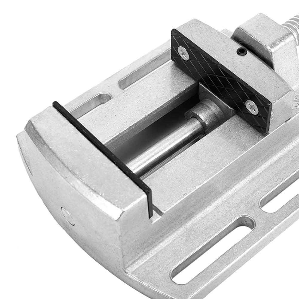 Mini Multifunctional Working Table Drill Press Machine Stent 2.5" Parallel Jaw Vice Drill Press Vise worktable Adjust