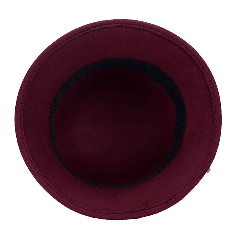 Dames Hoeden Herfst Winter Warm Imitatie Wol Vilten Hoed Mode Bladeren Bloem Caps Feme