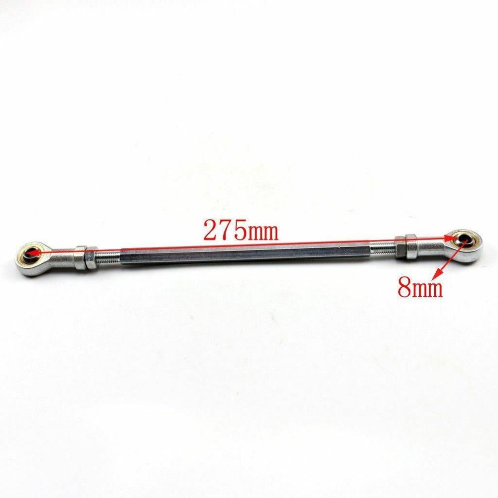1x Shift Rod Linkage Swivel Rod Ends Controls Sportster Adjustable Length