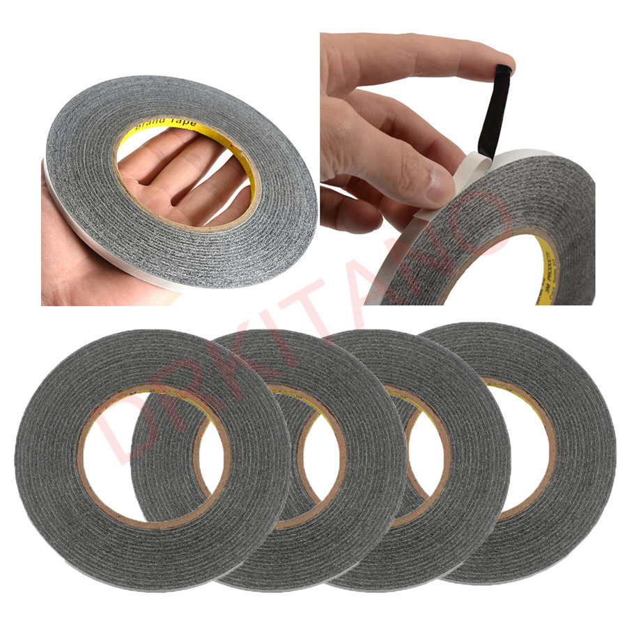 Phone Repair Tape Double Sided Tape Adhesive Repair for Mobile Phone LCD Screen Panel Black Sticker 1/2/3/5/10mm 10m/50m Length