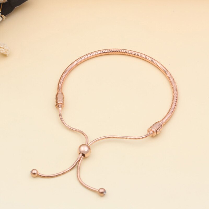 Togory best verkochte verzilverde klassieke ronde slangkettingarmbanden met bedels en schakelarmbanden voor damessieraden