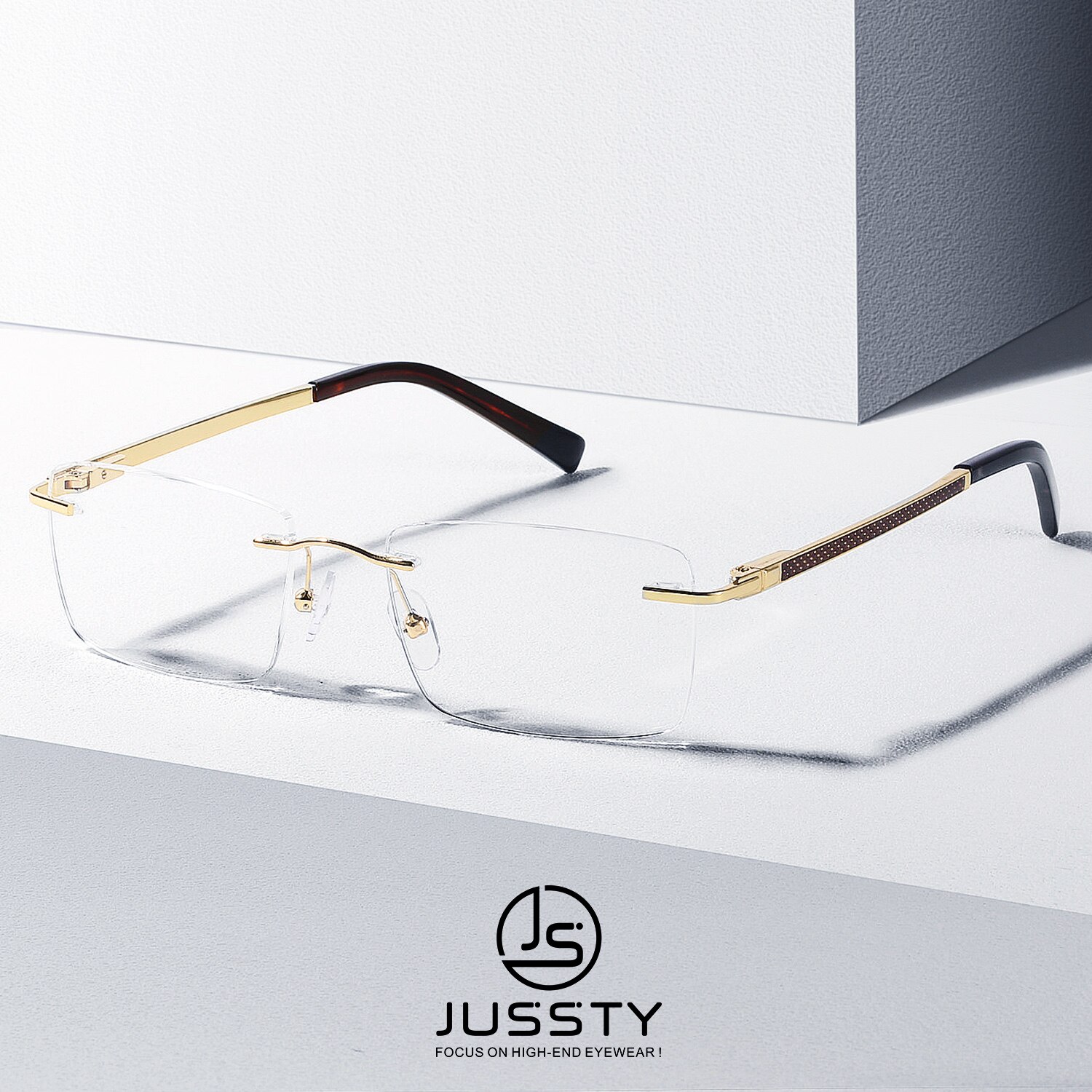 Gafas graduadas al aire libre para hombre, montura de gafas ópticas para miopía, de lujo, coreanas
