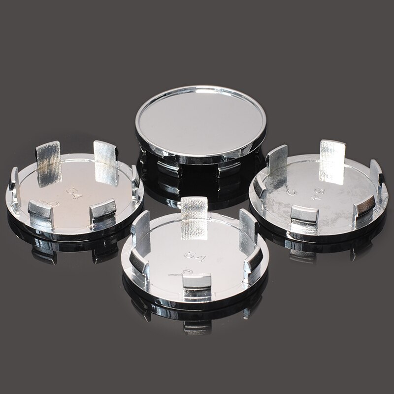 4 Stks/partij 54Mm Auto Wiel Center Hub Caps Auto Velg Wieldop Badge Covers Auto Accessoires Fit 50Mm platte Logo Sticker