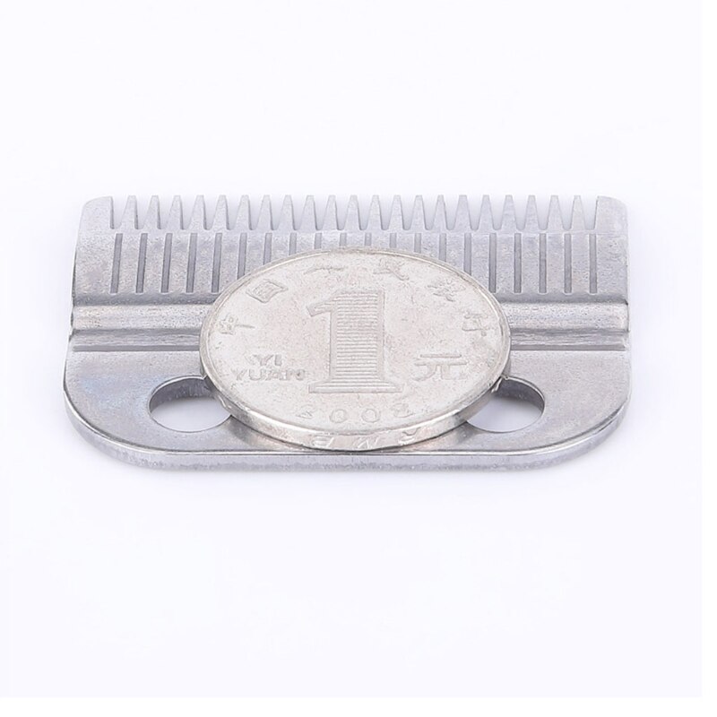 1set Stainless Steel Detachable Clipper Blades with 2 Hole Replacement Blade Accessories