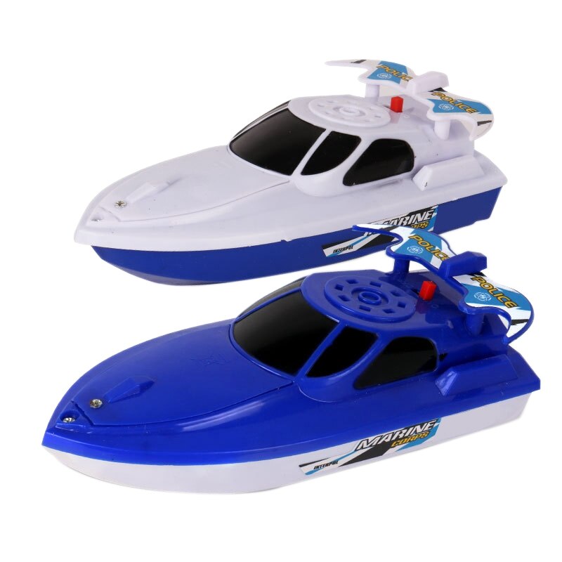 2 pièces moteur électrique jouet bateau bébé bain bateau jouant vitesse bateau modèle bateau