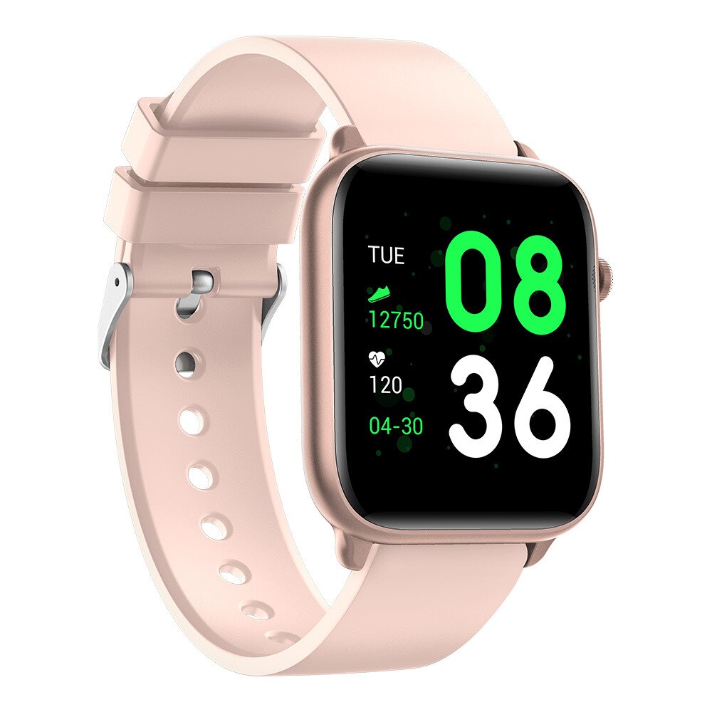 Smart Watch men Heart Rate Blood Pressure Sport IP68 Waterproof Smartwatch for IOS Android PK IWO 8 12 PK B57 Fitness Bracelet: Pink