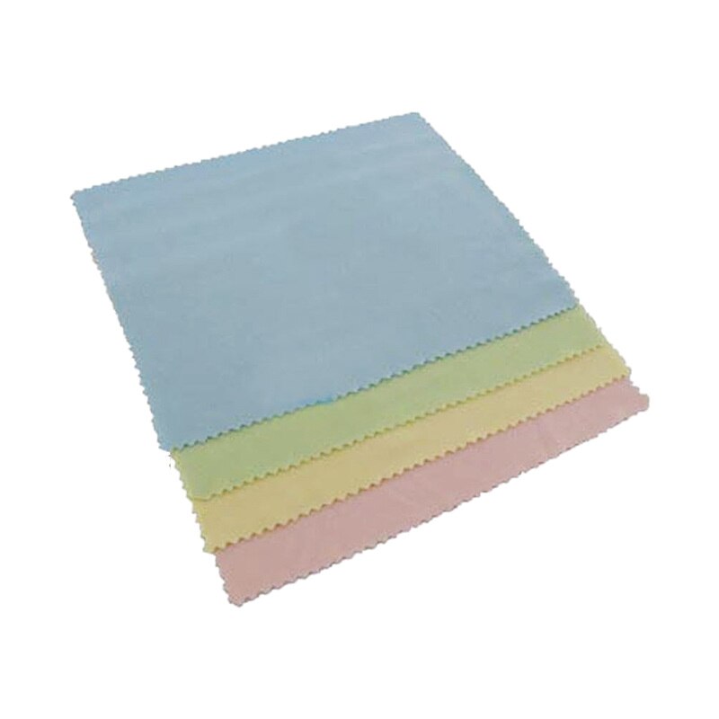 4 Microfiber Optical Cleaning Cloth Dvd Lcd Camera Lens Sn Clean Cloth Towel: Default Title