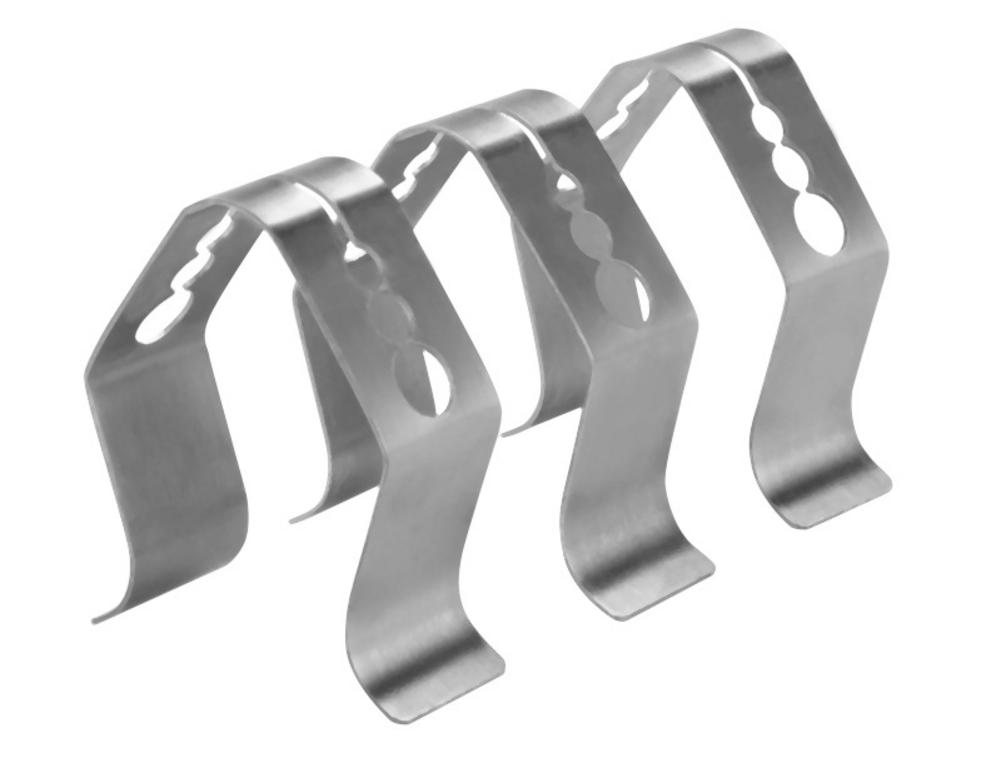 Bbq Grill Mat Mesh Hittebestendige Herbruikbare Non-stick Grill Mat Ovens Grill Hoge Veiligheid Grid Vorm Voor Outdoor picknicks Bbq Tool: Securing clip