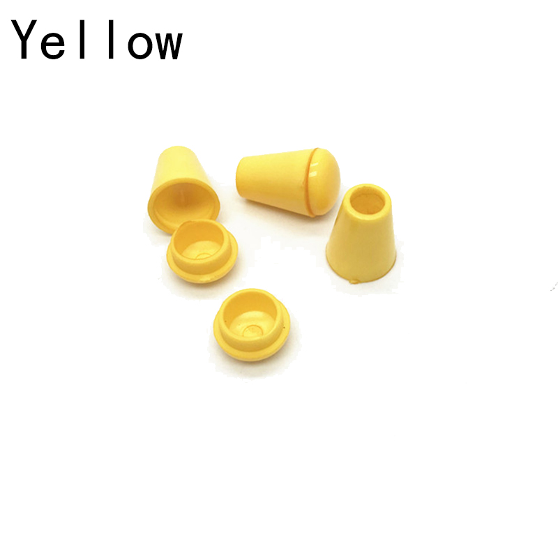 20PCS Colorful Cord Ends Bell Stopper With Lid Lock Plastic Toggle Clip For Paracord Clothes Bag Sports Wear Shoe: 7