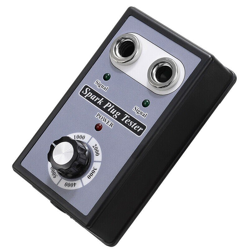 12V Car Adjustable Dual-Holes Ignition Tester Gasoline Vehicles Auto Spark Plug Ignition Tester Testing Analysis Rair Tools