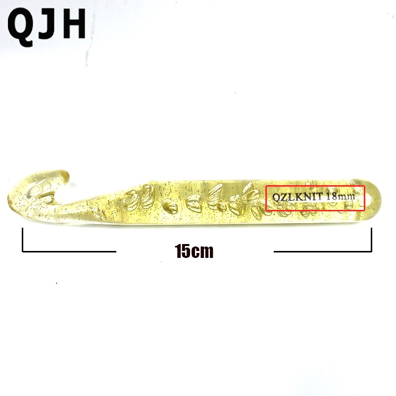 12mm 15mm 18mm 20mm crochet hooks crochet Plastic Knitting Needles Pins for Thick Yarn DIY Crafts Sewing Knitting weaving Tools