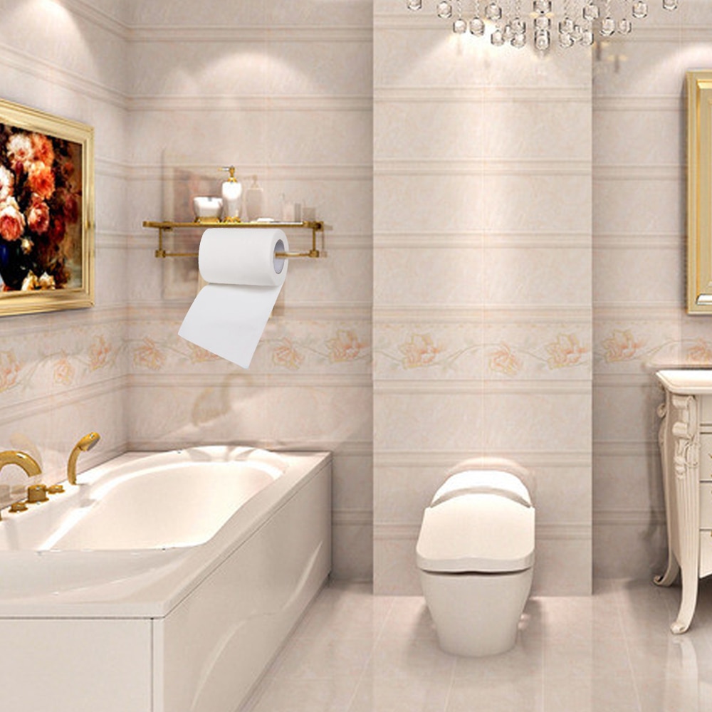 1 roll 10x10cm Three Layer Toilet Tissue Home Bath Toilet Roll Paper Soft Toilet Paper Skin-friendly Paper Towels