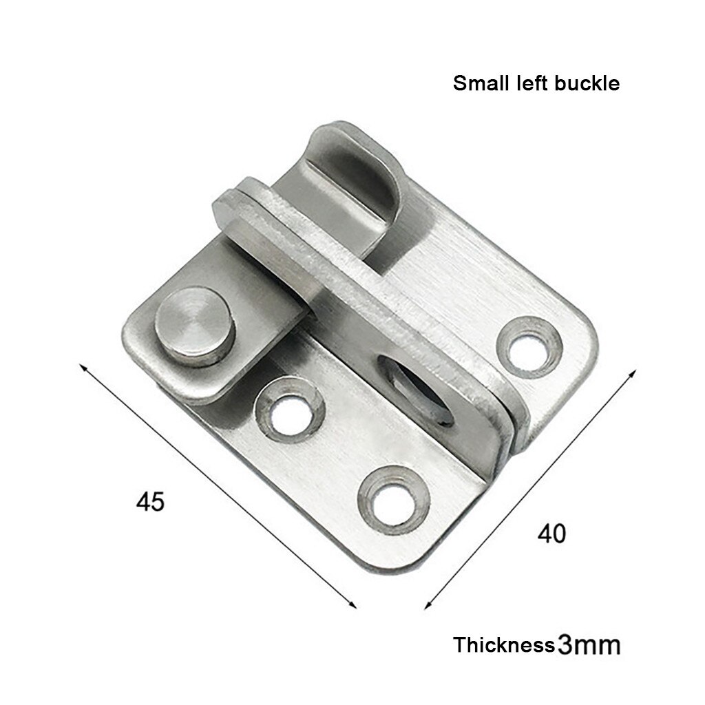 Household Door Security Lock Anti-Theft Thickened Stainless Steel Door Lock: A