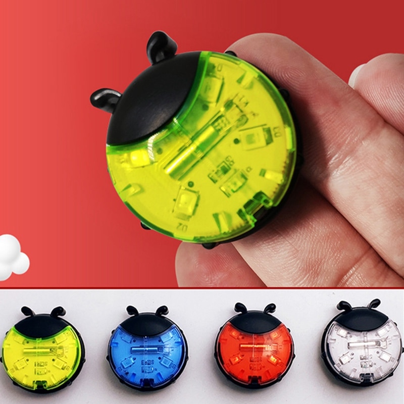 Riciclaggio della bicicletta Raggi della Ruota Della Lampadina Pneumatico Sveglio ah CONDOTTO LA Lampada veloce Lucciola Effetto Del Pneumatico Della Luce Bicicletta Accessori per I Bambini I Bambini